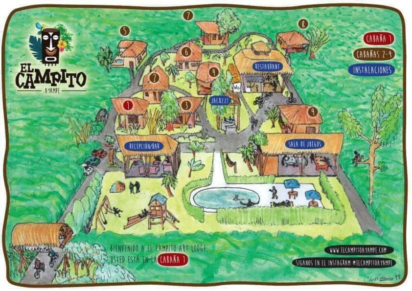 El Campito Lodge أيامبي المظهر الخارجي الصورة